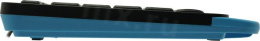 Клавиатура A4Tech FK10 черный/синий USB (FK10 BLUE) кабель 1.5м
