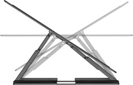 Кронштейн для телевизора Hyundai SL-F1 черный 43"-90" макс.50кг настенный поворотно-выдвижной и наклонный (HMS90FD350BK16)