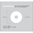 Диск отрезной по металлу OptiLine (125x1.0x22.2 мм) упаковка 20шт Inforce INB12510-20
