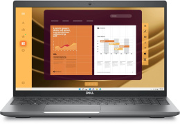 Ноутбук Dell Latitude 5550 Core i7 1355U 16Gb SSD512Gb Intel Iris Xe graphics 15.6" IPS FHD (1920x1080) Linux grey WiFi BT Cam (5550-7655)