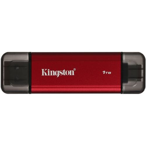 Внешний SSD диск Kingston SPSD/1TB   1TB Dual Portable SSD Type-C/Type-A, до 1050 МБ/с (чтение), 950 МБ/с (запись)