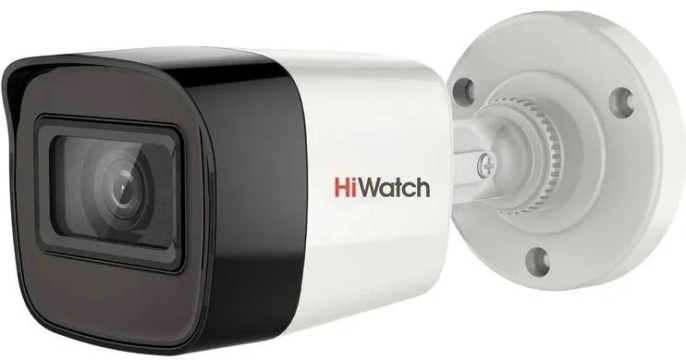 Камера видеонаблюдения аналоговая HiWatch DS-T280 B 2.8mm 2.8-2.8мм HD-CVI HD-TVI цв. корп.:белый