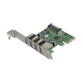 Контроллер ExeGate EXE-314 PCI-E x1 v2.0, 4*USB3.0 ext., разъем доп.питания SATA 15pin, VIA Labs Chipset VL805 EX283716RUS