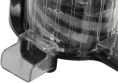 Соковыжималка Scarlett SC-JE50S59, шнековая, белый