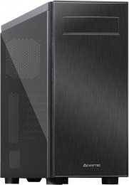 Корпус ATX CHIEFTEC Hawk, Midi-Tower, без БП, черный [al-02b-tg-op]
