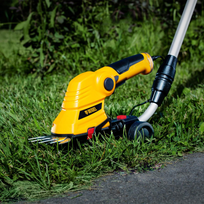 Кусторез/ножницы для травы DENZEL G801E, 1.5Ач [96815]