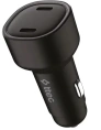 Автомобильное зарядное устройство TTEC SmartCharger Duo PD 60W Car Fast Charger USB-C+USB-C. Цвет: черный