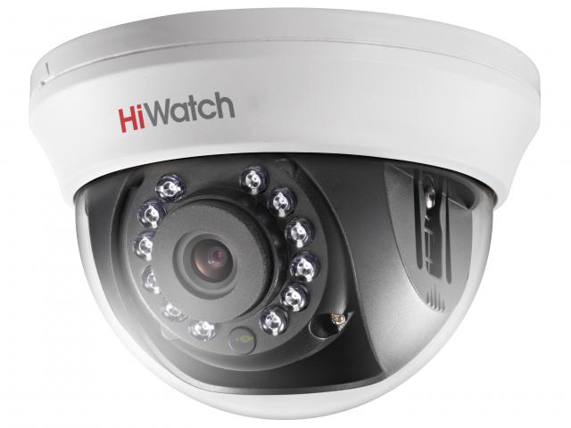 Камера видеонаблюдения аналоговая HiWatch DS-T201 B 3.6 mm 3.6-3.6мм HD-CVI HD-TVI цв. корп.:белый