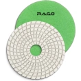 Алмазный гибкий шлифовальный круг RAGE By VIRA 100 мм Р50 черепашка для керамогранита АГШК мокрое шлифование 558027
