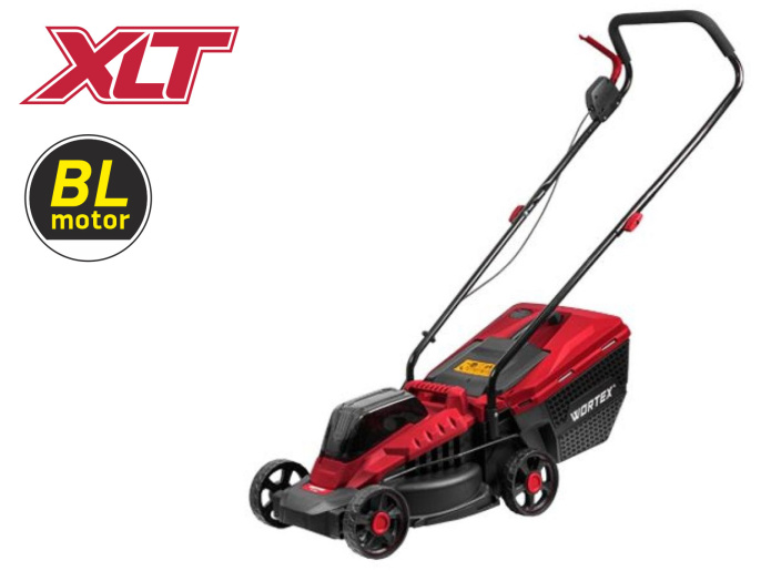 Газонокосилка аккумуляторная WORTEX CLM 3336 в кор. ALL1 XLT SOLO БЕСЩЁТ.ДВИГ., 18В+18В, шир.330 мм 0334248