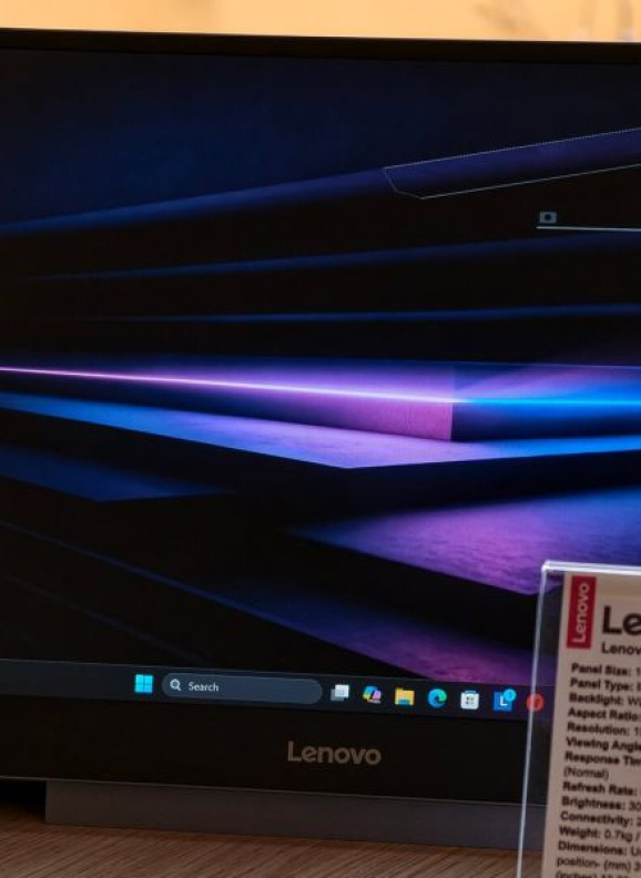 Портативный монитор Lenovo L16 в тонком корпусе оценили в €199