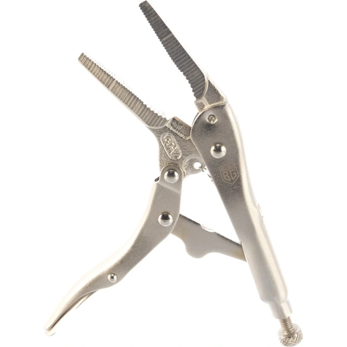 Удлиненный зажим с фиксатором 165мм Berger BG BG1169