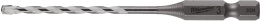 Сверло Milwaukee 3x90 мм HEX (4932471091) (для использования с ударными шуруповертами и всеми типами инструментов с трехкулачковым патроном, позволяет сверлить бетон, кирпич, черепицу, газобетонные блоки, тонкий металл, алюминий, керамическую плитку от мя
