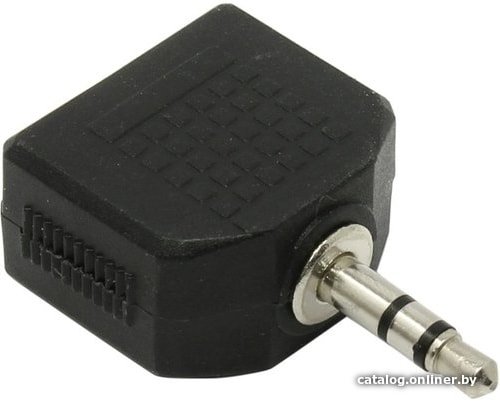 VCOM VAD7847 Переходник разветвитель аудио 3.5 Jack M - 2x3.5 Jack F , стерео