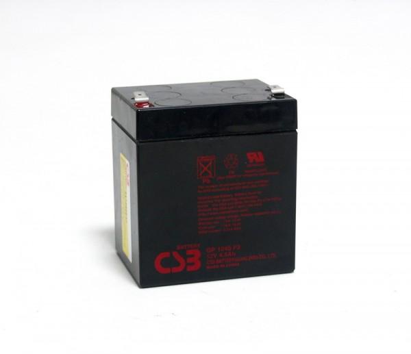 Аккумуляторная батарея CSB GP1245 для ИБП, 12В, 4.5Ач