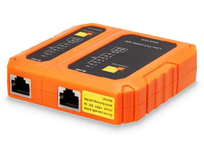 Тестер витой пары с индикаторами LANMASTER LAN-TST-WRM-300