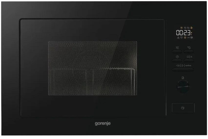 Встраиваемая микроволновая печь Gorenje BM251M2BG, 25л, 900Вт, черный