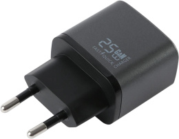 Сетевое зарядное устройство Redline XC-3, USB type-C, 25Вт, 3A, черный [ут000038328]