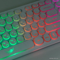 Dialog Gan-Kata Клавиатура KGK-16U WHITE - игровая с RGB-подсветкой, USB, белая