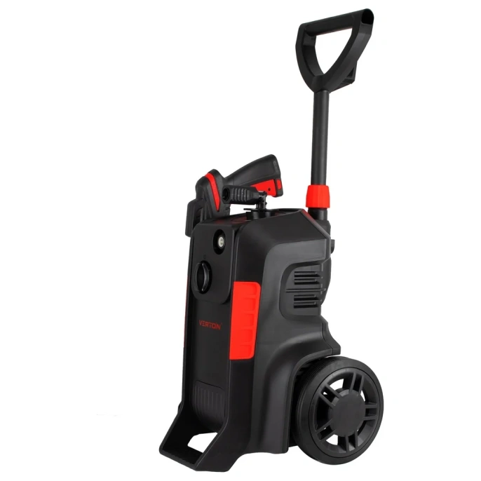 Мойка высокого давления Verton WM-1700 1700 Вт, давление мин/макс: 94/140 бар, расход воды мин/макс: 4.6/6 л/мин, 8 м шланг 01.9674.16678