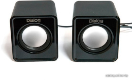 Колонки  Dialog Colibri AC-02UP BLACK {акустические 2.0, 5W RMS, питание от USB}