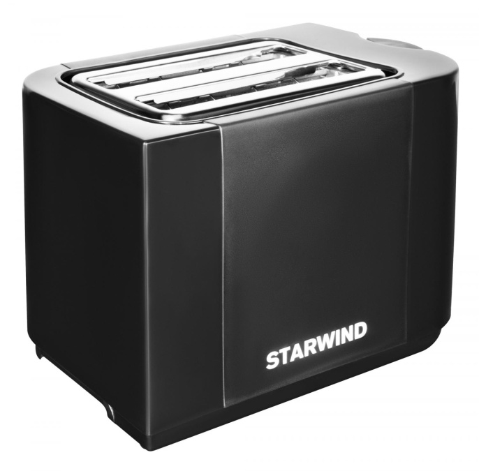 Тостер Starwind ST2103 700Вт черный/черный