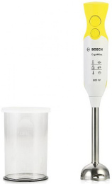 Блендер Bosch MSM66110Y,  погружной,  белый/желтый
