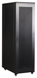 Шкаф коммутационный Lanmaster Business TWT-CBB-22U-6X10-P1 напольный 22U 600x1000мм пер.дв.перфор. задн.дв.перфор.2-хст. 2 бок.пан. 800кг черный IP20