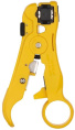 Инструмент зачистки Hyperline HT-352 для UTP/STP RF-59/6/11/7 упак:1шт желтый