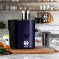 Соковыжималка центробежная BBK JC060-H02 600Вт рез.сок.:450мл. черный/фиолетовый