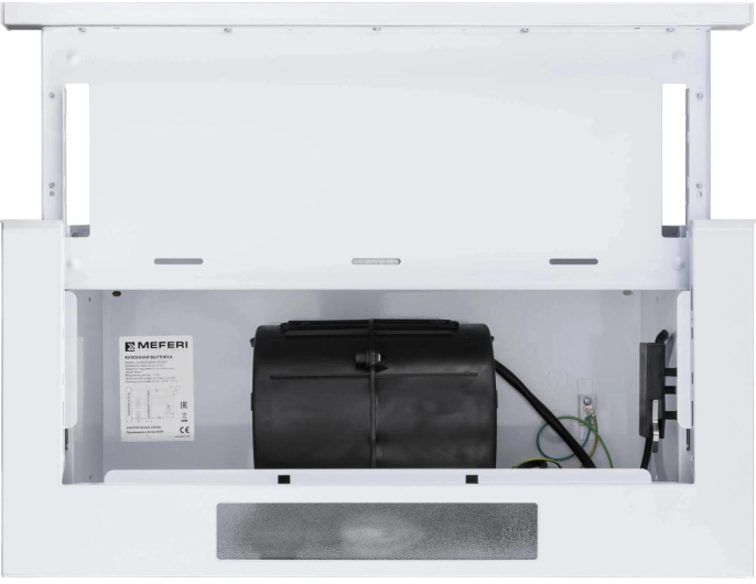 Вытяжка встраиваемая Meferi Power SLIDEBOX60WH белый управление: кнопочное 1 мотор