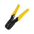 Обжимные клещи кримпер DELI DL2468c 8p RJ-45 , 6p RJ-14 и RJ-12 , 4p RJ-9 200 мм 134968