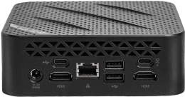 Неттоп Digma Mini Office Ryzen 5 3500U 2.1 8Gb SSD256Gb UHDG Windows 11 Pro GbitEth WiFi BT 45W черный DPR5-8CXW01