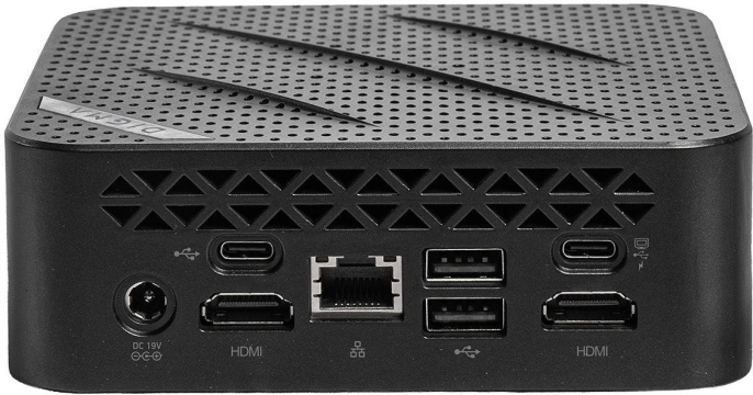 Неттоп Digma Mini Office Ryzen 5 3500U 2.1 8Gb SSD256Gb UHDG Windows 11 Pro GbitEth WiFi BT 45W черный DPR5-8CXW01