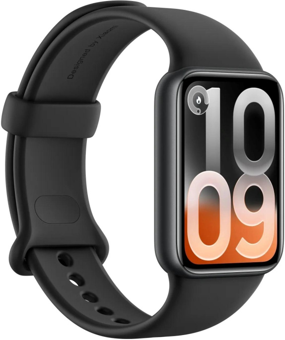 Фитнес-трекер Xiaomi Smart Band 10 Pro AMOLED корп.:черный рем.:черный BHR08W9GL