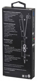 Наушники Oklick HP-S-210, 3.5 мм, внутриканальные, красный [d1-1r]