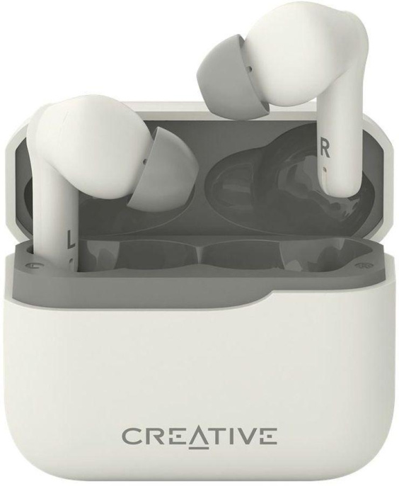 Наушники Creative Zen Air Plus, Bluetooth, внутриканальные, бежевый [51ef1100aa000]