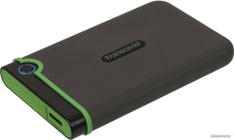 Жесткий диск Transcend USB3.0 1TB TS1TSJ25M3S StoreJet 25M3S (5400rpm) 2.5" серый