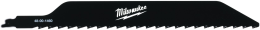 Полотно для сабельной пилы Milwaukee Sawzall 450x2.1 (48001460) (по абразивным материалам, фибергласу Sawzall TCT, работа по материалу: чугун / абразивные материалы / стекловолокно)
