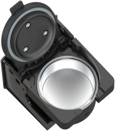 Кофеварка рожковая Polaris PCM 2038 3-in-1 1450Вт графитовый 026324