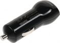 Автомобильное зарядное устройство HAMA H-183246, USB, microUSB, 2.4A, черный [00183246]