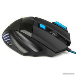 Мышь MOG-21U Nakatomi Gaming mouse - игровая, 7 кнопок ролик прокрутки, USB, черная