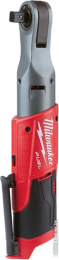 Трещотка Milwaukee M12 FIR12-0 FUEL 4933459800 питание: аккумулятор, Li-ion, 175 об/мин, 81 Н·м, напряжение аккумулятора: 12 В, длина: 290 мм, патрон: 1/2", без аккумулятора в