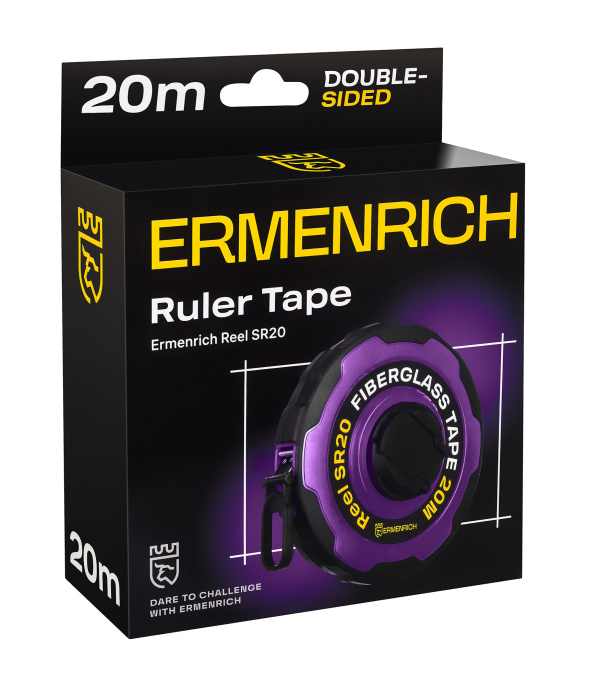 Рулетка Ermenrich Reel SR20, фиолетовый