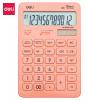 Калькулятор DELI Touch, EM01541, 12-разрядный, красный