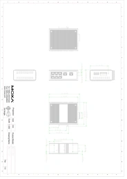 Промышленный неуправляемый коммутатор MOXA EDS-308-T, 8 портов 10/100BaseT X , IP30, от -40 до 75°C, DIN-Rail