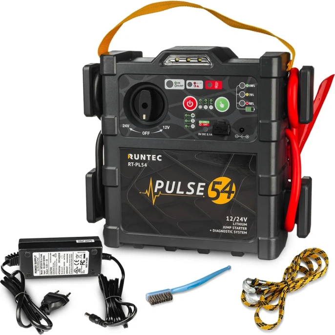 Пусковое устройство Runtec Pulse 54 12/24 В,3000/1800 A RT-PL54