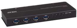 KVM-коммутатор ATEN US3344I-AT 4 x 4 USB 3.2 Gen 1 Industrial Hub Switch