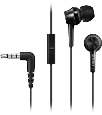 PANASONIC RP-TCM115GCK Наушники с микрофоном внутриканальные черные