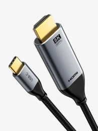 Кабель CABLETIME CC14L (CT-CMHD8K-AG2) 2 м, USB TYPE C - HDMI 8K/60 Гц